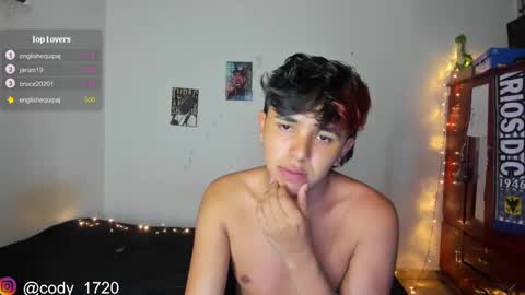 Snapshot of cody_evanss chatting on February 3, 10:32 pm cody online show from February 3, 10:32 pm