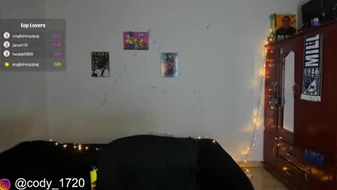 Snapshot of cody_evanss chatting on March 11, 2:10 am cody online show from March 11, 2:10 am