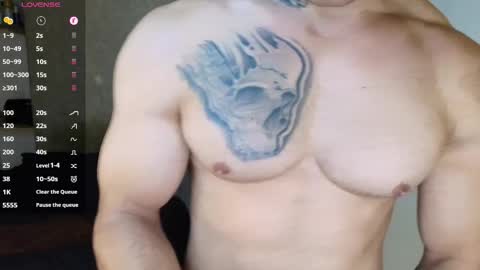 colombianmuscle8 online show from October 16, 2:34 am