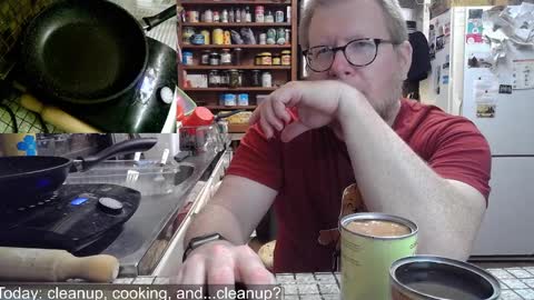 Cookie - I do cooking streams occasionally. Next stream  online show from December 5, 6:22 pm