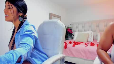 Snapshot of couple_fantasies69 chatting on March 2, 9:10 am Ari and Jacob online show from March 2, 9:10 am