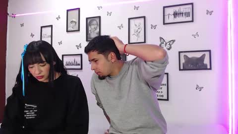 Snapshot of coupsextop chatting on February 15, 5:09 am Juli and Liam online show from February 15, 5:09 am