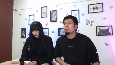 Snapshot of coupsextop chatting on March 9, 7:45 am Juli and Liam online show from March 9, 7:45 am