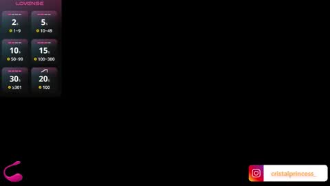 Cristal  online show from September 27, 10:37 pm