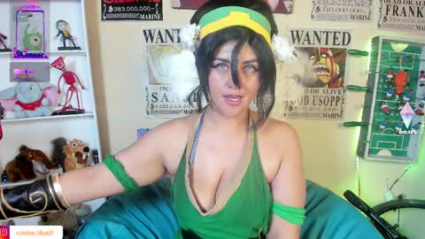 Snapshot of cristina_blue21 chatting on February 21, 11:11 am Cristina online show from February 21, 11:11 am