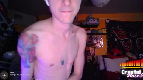 CryptidTwink online show from March 3, 7:03 am