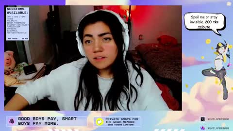 Princess Amber online show from October 7, 9:01 pm