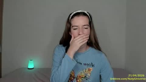 Snapshot of cutenataly chatting on April 21, 11:29 pm Nataly online show from April 21, 11:29 pm