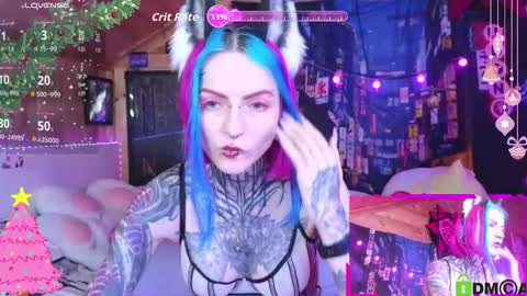 Snapshot of cybernekko chatting on December 20, 5:36 am Neko online show from December 20, 5:36 am