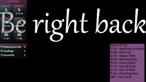 Mia  online show from February 4, 3:47 pm