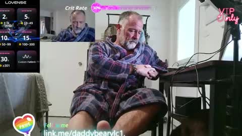 DaddyBear online show from February 4, 2:01 pm
