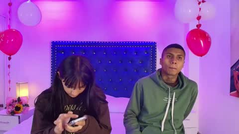 DAMIAN AND ROXANNE.  online show from February 14, 12:35 pm