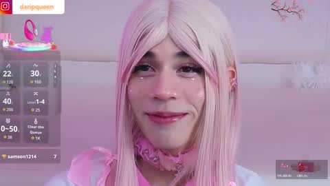 Snapshot of daripqueen chatting on November 25, 2:50 pm DaripQueen online show from November 25, 2:50 pm