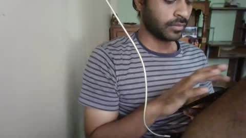 Snapshot of davidvishu975 chatting on April 3, 8:23 am Dude97 online show from April 3, 8:23 am