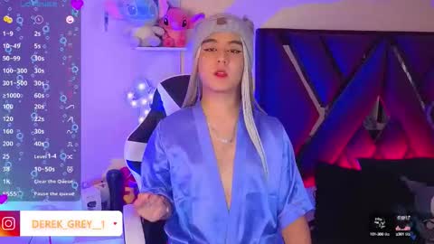 Snapshot of derek_greyy_ chatting on October 8, 3:20 pm derek grey online show from October 8, 3:20 pm