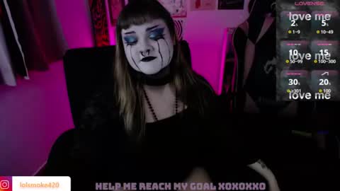 Snapshot of destroyall420 chatting on July 17, 4:56 pm Lola Bdsm and fries online show from July 17, 4:56 pm