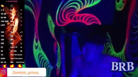 Snapshot of dominicprince chatting on October 12, 8:57 am DOMINIC PRINCE online show from October 12, 8:57 am