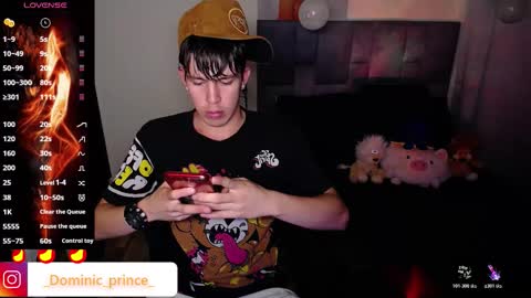 Snapshot of dominicprince chatting on November 19, 11:16 pm DOMINIC PRINCE online show from November 19, 11:16 pm