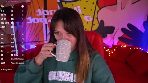 Snapshot of dreamylinaaa chatting on January 27, 7:24 am Lina online show from January 27, 7:24 am