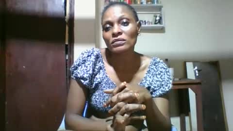 Snapshot of ebonyqueen4 chatting on April 21, 5:50 pm JACKLINE online show from April 21, 5:50 pm