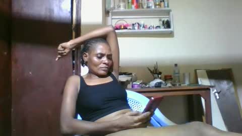 Snapshot of ebonyqueen4 chatting on April 29, 6:25 pm JACKLINE online show from April 29, 6:25 pm