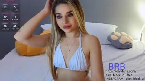 Snapshot of elen_black_23 chatting on July 19, 9:29 pm Lena - online show from July 19, 9:29 pm