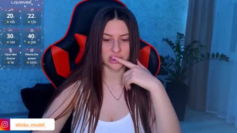 Snapshot of elinkalove chatting on December 1, 6:46 pm Elina online show from December 1, 6:46 pm