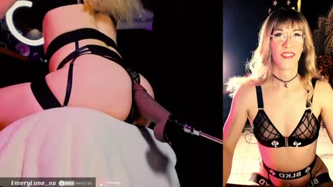 Snapshot of emerylune_xo chatting on April 15, 5:36 am Emery Lune online show from April 15, 5:36 am