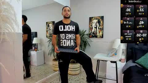 Snapshot of emilio_brandon chatting on October 14, 11:00 am Emilio online show from October 14, 11:00 am