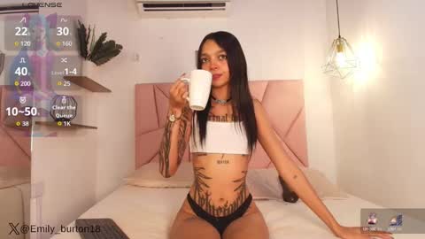 Emily Burton online show from March 25, 11:38 am