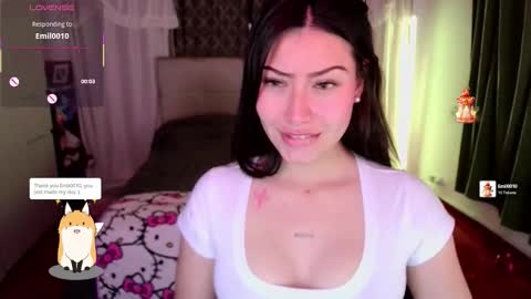 Snapshot of emily_swan_04 chatting on January 15, 1:43 am Emily Swan online show from January 15, 1:43 am