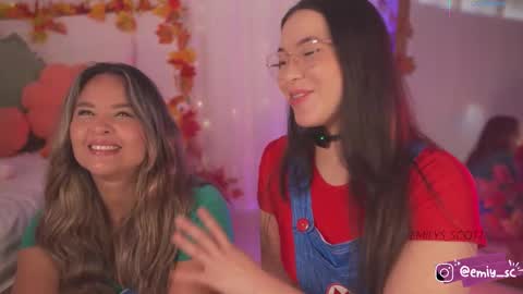 Snapshot of emilys_scott chatting on October 26, 2:34 pm Emy  online show from October 26, 2:34 pm