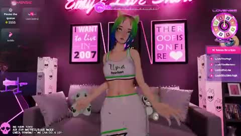 Snapshot of emyliveshow chatting on July 29, 3:21 pm Hentai Hostess Club online show from July 29, 3:21 pm