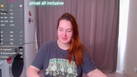 Snapshot of enorolve chatting on February 18, 7:10 am Horny Mary online show from February 18, 7:10 am