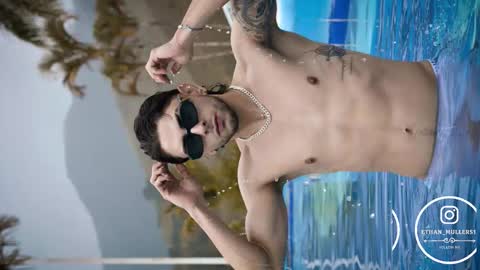 Snapshot of ethan_mullers1 chatting on January 6, 9:02 am Ethan Muller online show from January 6, 9:02 am