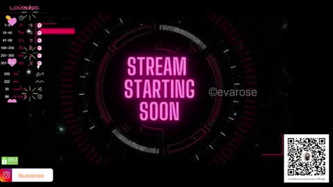 Snapshot of evarose_xo chatting on December 4, 7:00 pm Eva before eva69muler online show from December 4, 7:00 pm