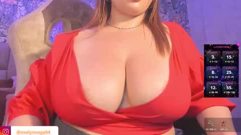 Snapshot of evelynvega0 chatting on February 20, 6:26 am Bigboobs Evelyn Vega online show from February 20, 6:26 am