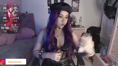 Snapshot of exodiakinky chatting on November 12, 2:56 am Goddess Exodia please help me reach 100 thumbs up online show from November 12, 2:56 am