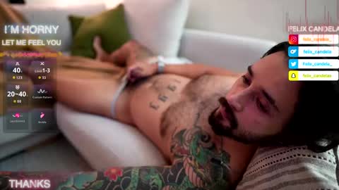 Snapshot of felix_candela chatting on October 2, 6:42 am Felix Candela online show from October 2, 6:42 am