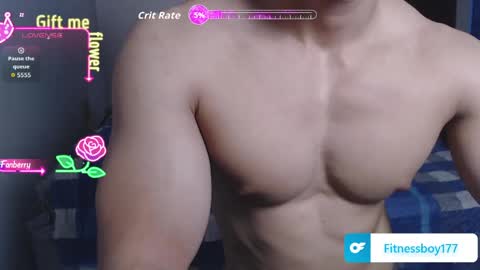 fitnessboy177 online show from June 8, 1:28 am