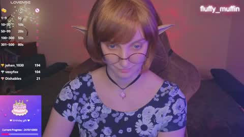 Snapshot of fluffy_muffin3 chatting on January 17, 10:12 pm Agatha online show from January 17, 10:12 pm