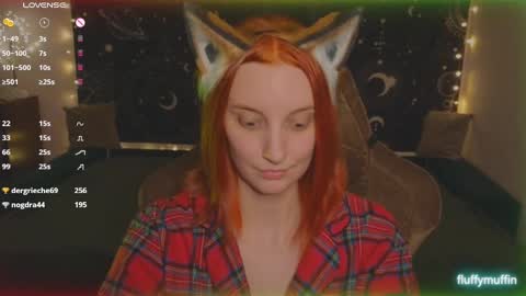 Snapshot of fluffy_muffin3 chatting on February 8, 9:57 pm Agatha online show from February 8, 9:57 pm