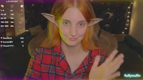 Snapshot of fluffy_muffin3 chatting on February 26, 10:20 pm Agatha online show from February 26, 10:20 pm