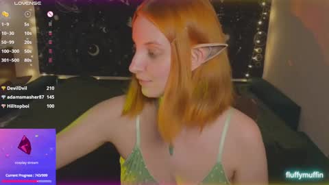 Snapshot of fluffy_muffin3 chatting on March 9, 1:25 am Agatha online show from March 9, 1:25 am