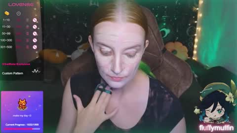 Snapshot of fluffy_muffin3 chatting on September 21, 3:02 pm Agatha online show from September 21, 3:02 pm