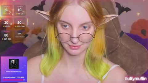 Snapshot of fluffy_muffin3 chatting on October 16, 4:41 pm Agatha online show from October 16, 4:41 pm