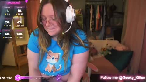 Geeky Kitten Leina -  online show from February 9, 9:05 am