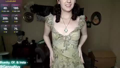 Genna Nyx online show from November 24, 7:30 am