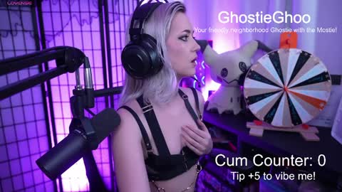 Ghostie online show from April 3, 12:08 am