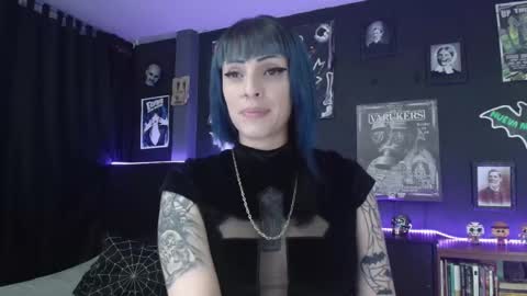 Snapshot of goddess_mortem chatting on February 23, 11:02 pm Mortem model independientfollow me on my telegram channel online show from February 23, 11:02 pm